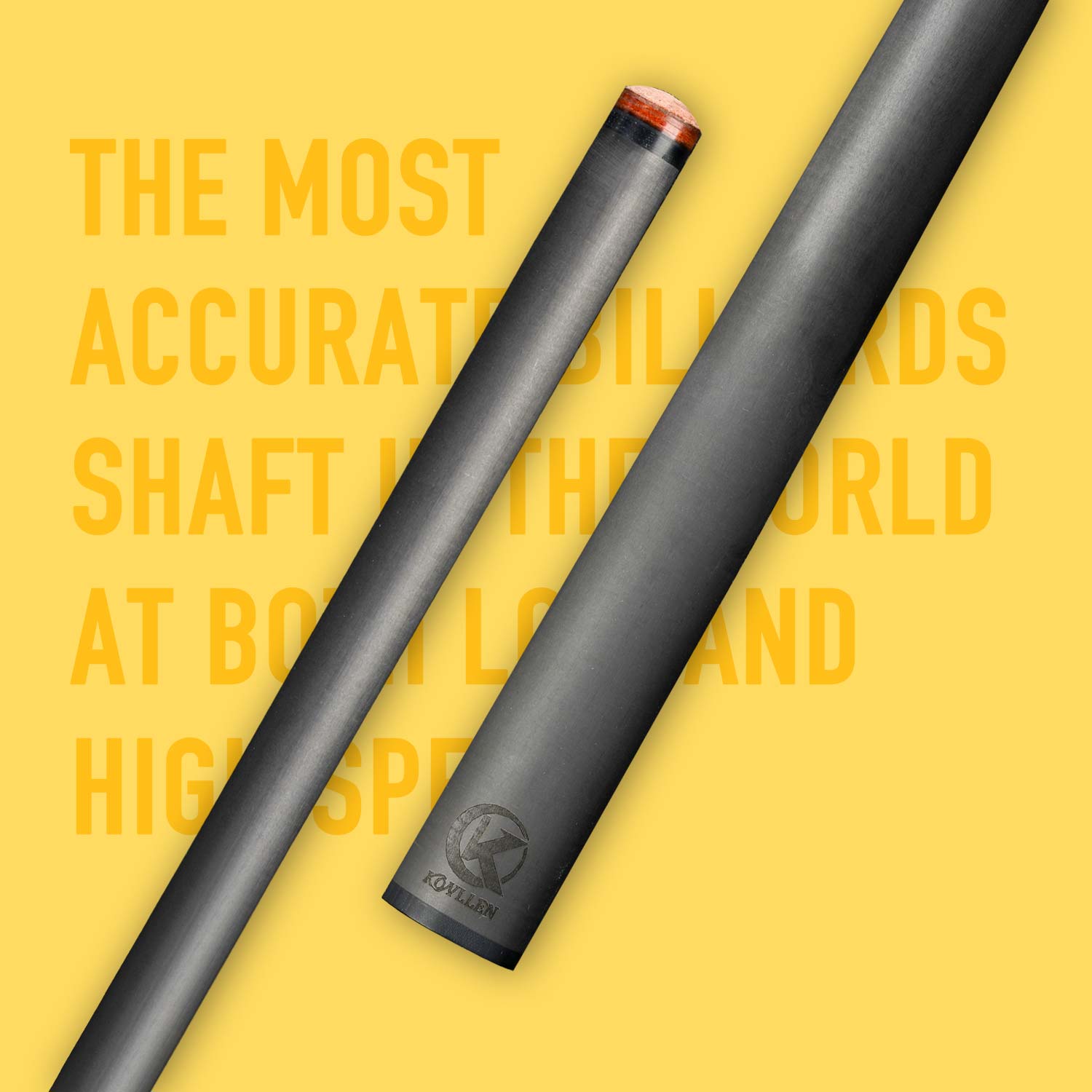 シングルカーボンシャフト - ラジアルピン -11.5mm/12.5mm/12.9mm