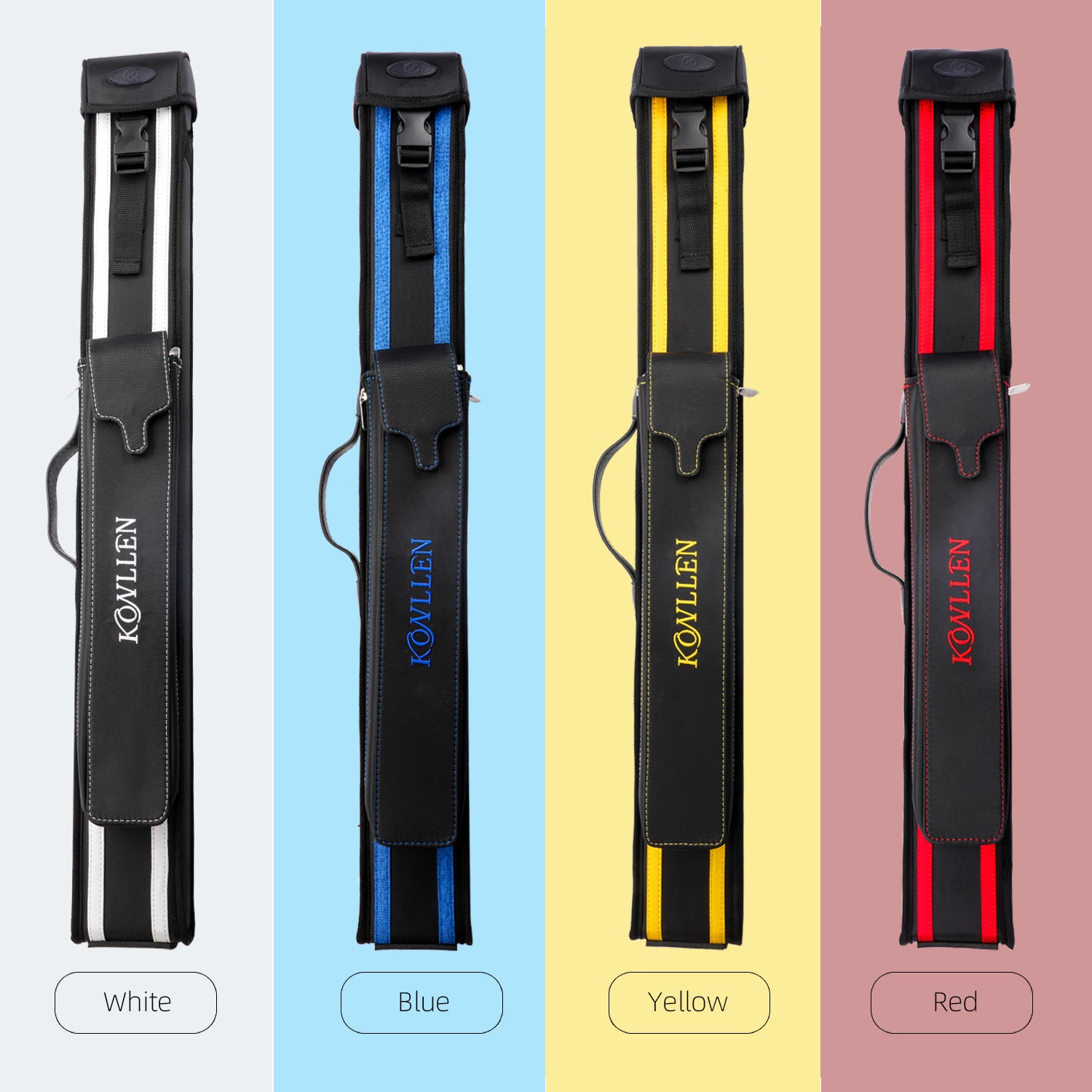 옥스포드 천 하드 케이스 - 1 버트 x 2 샤프트