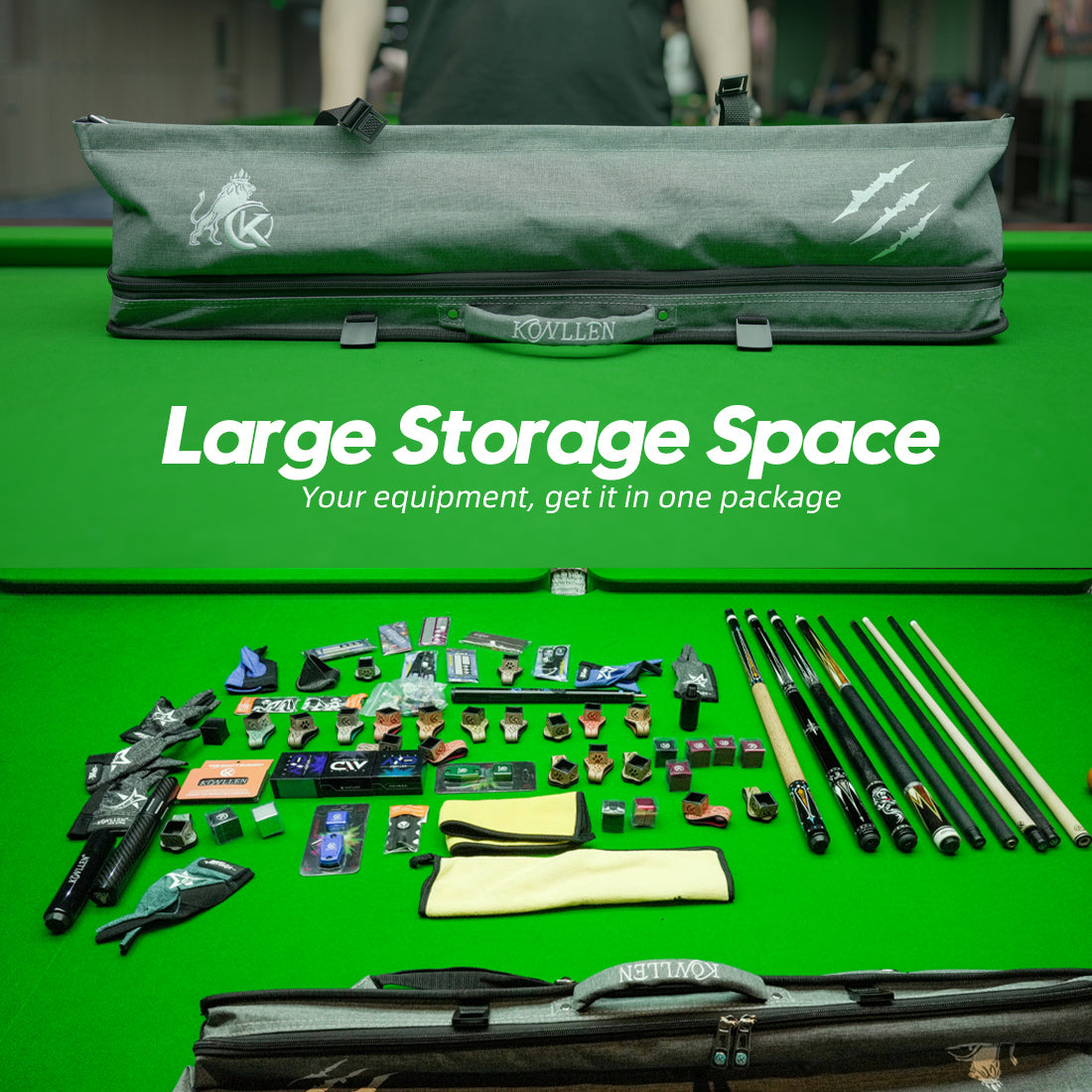 Բարձր տարողունակությամբ կտավե փափուկ պատյան - 3 կոճակ x 4 լիսեռ / - 4 կոճակ x 5 լիսեռ