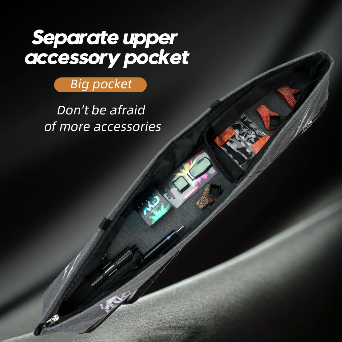 Բարձր տարողունակությամբ կտավե փափուկ պատյան - 3 կոճակ x 4 լիսեռ / - 4 կոճակ x 5 լիսեռ