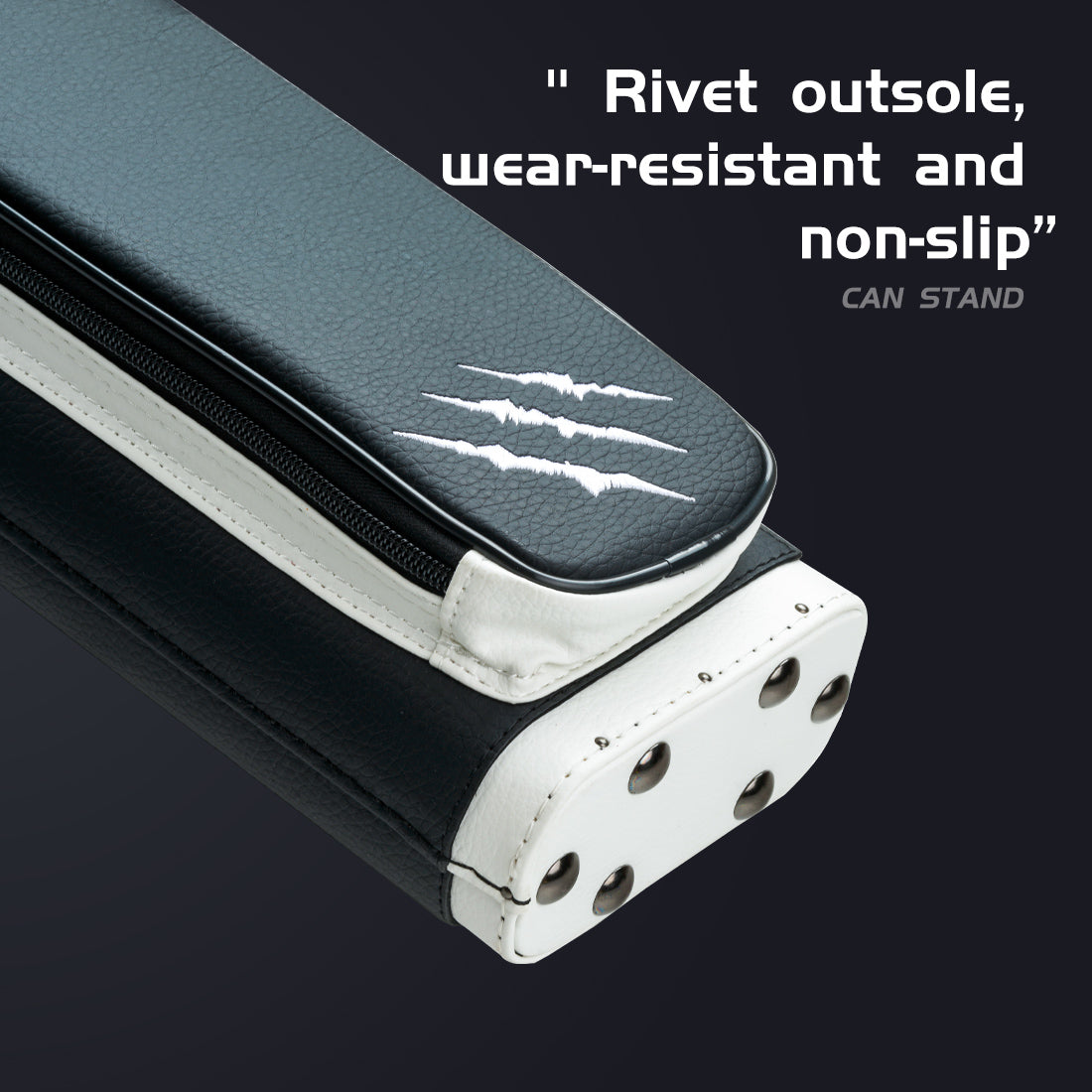 Konllen Cowhide Hard Case - 2 Butts x 4 Shafts