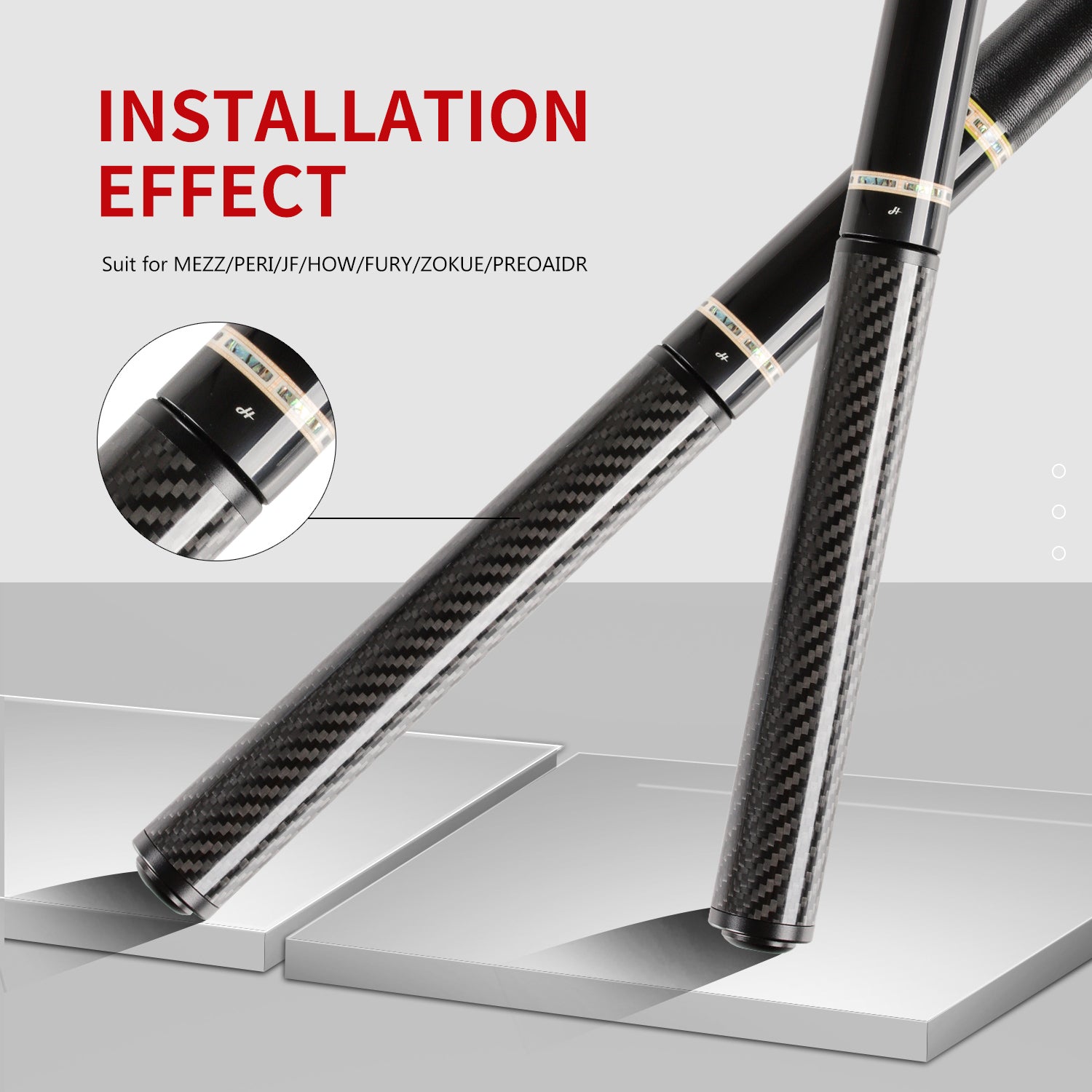 Junta de bala de extensión de 8''