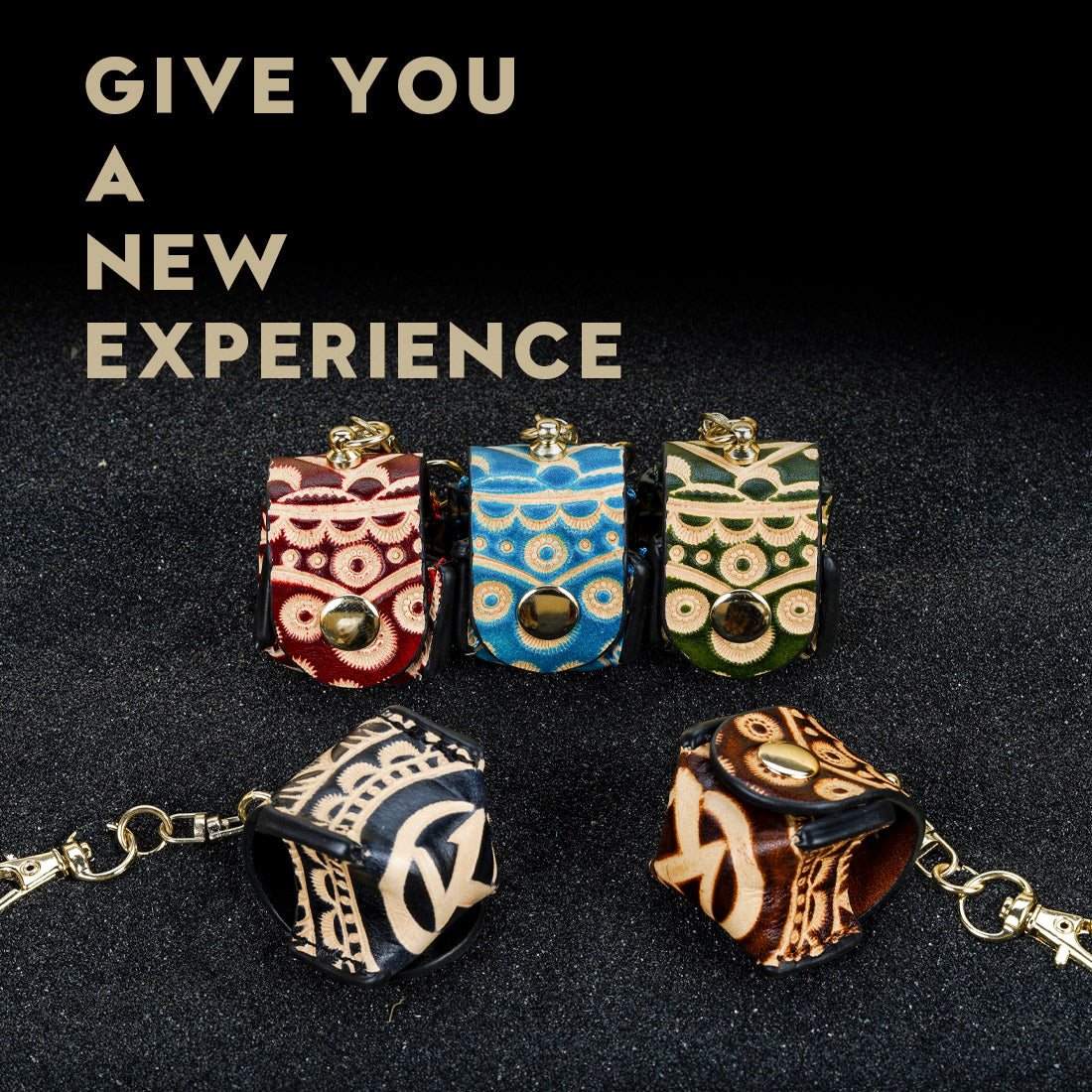 レザーチョークバッグ