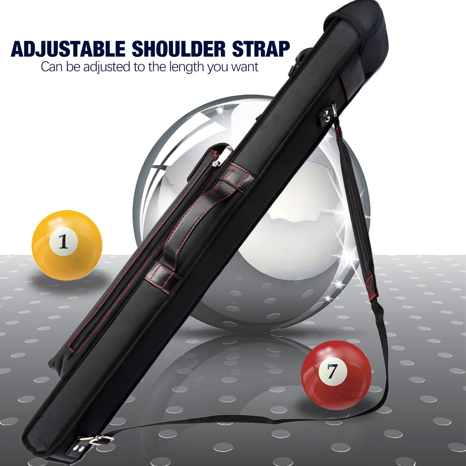 옥스포드 천 하드 케이스 - 1 버트 x 2 샤프트