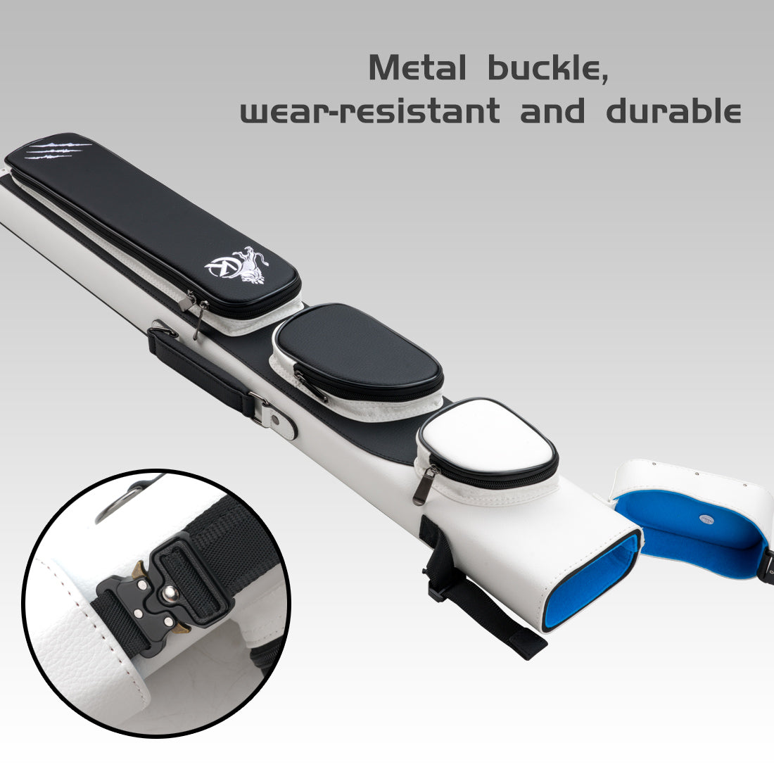 Konllen Cowhide Hard Case - 2 Butts x 4 Shafts