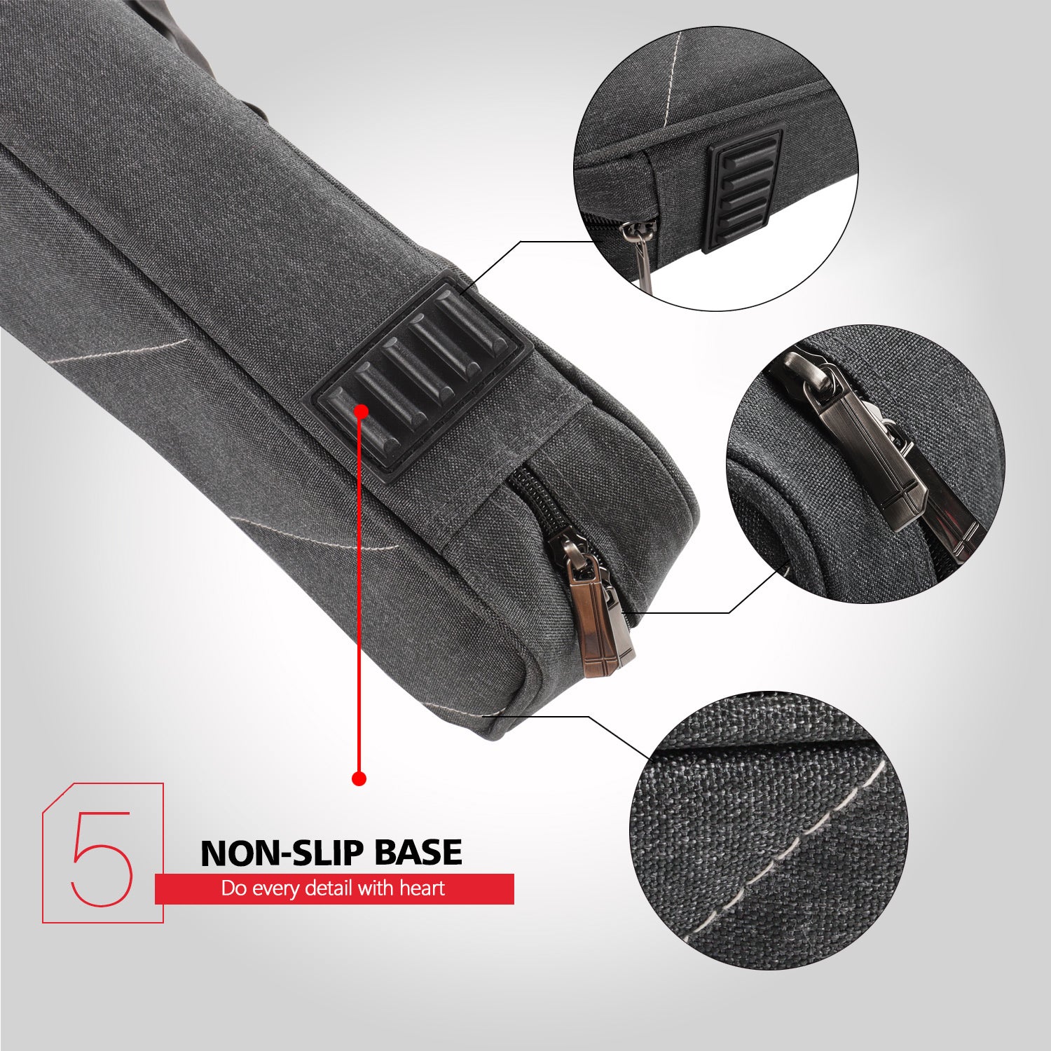 Oxford Cloth Soft Case - 3 Butts x 4 Shafts