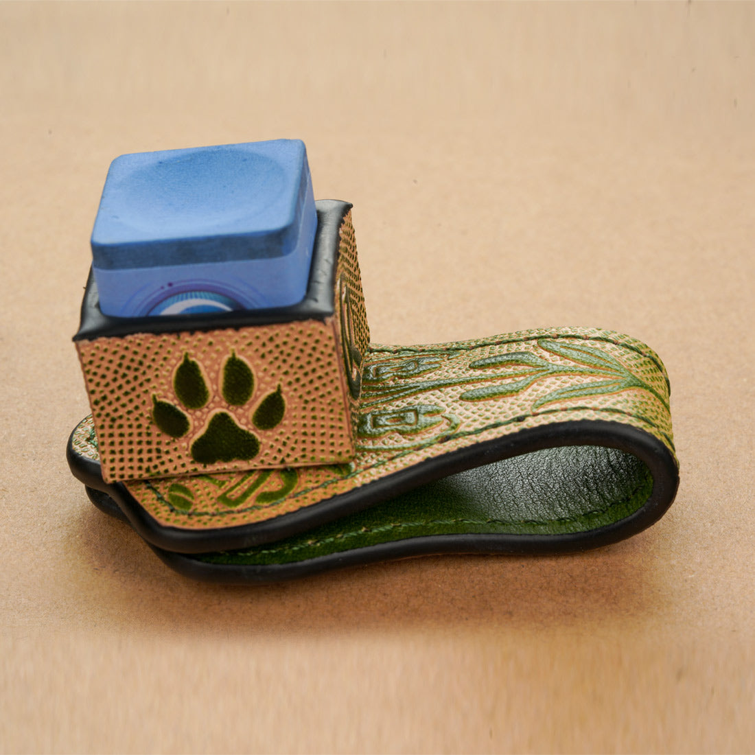Vegetable Tanned Leather Chalk Holder