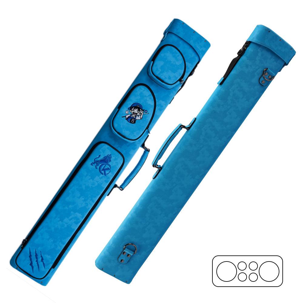Kotak Isyarat Biliar Konllen Nova Series 2x4 – Menampung 2 Butt & 4 Shaft dengan 3 Kantong & Tali Bahu