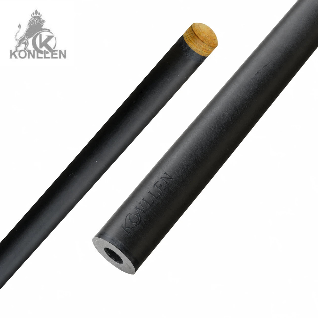 Konllen カーボンファイバーシャフト - ラジアル / ユニロック / 3/8*10 ピン - 10.5/11.5/12.5mm