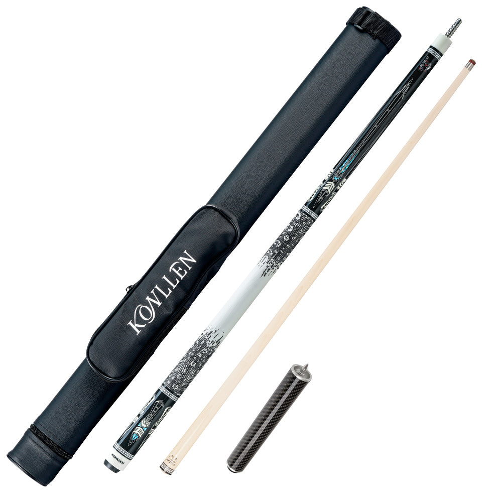 Konllen Snow Leopard Series 3 Pool Cue – AK-D3 - 10.5mm / 11.5mm /12.2mm
