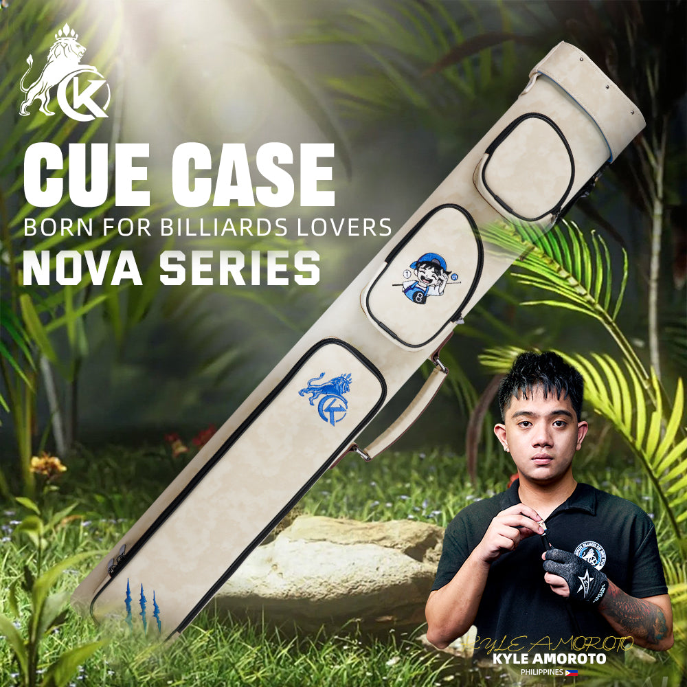 Kotak Isyarat Biliar Konllen Nova Series 2x4 – Menampung 2 Butt & 4 Shaft dengan 3 Kantong & Tali Bahu