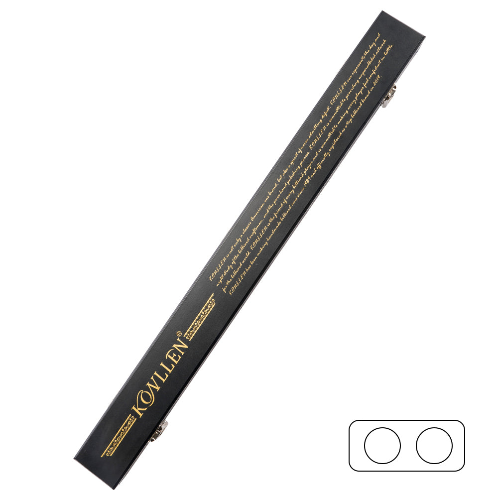 Hard wooden box - 1 Butt x 1 Shaft