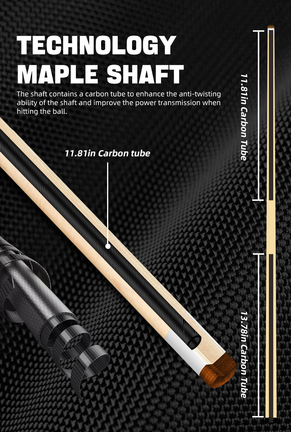 Poros Maple Tunggal KL-12,75mm