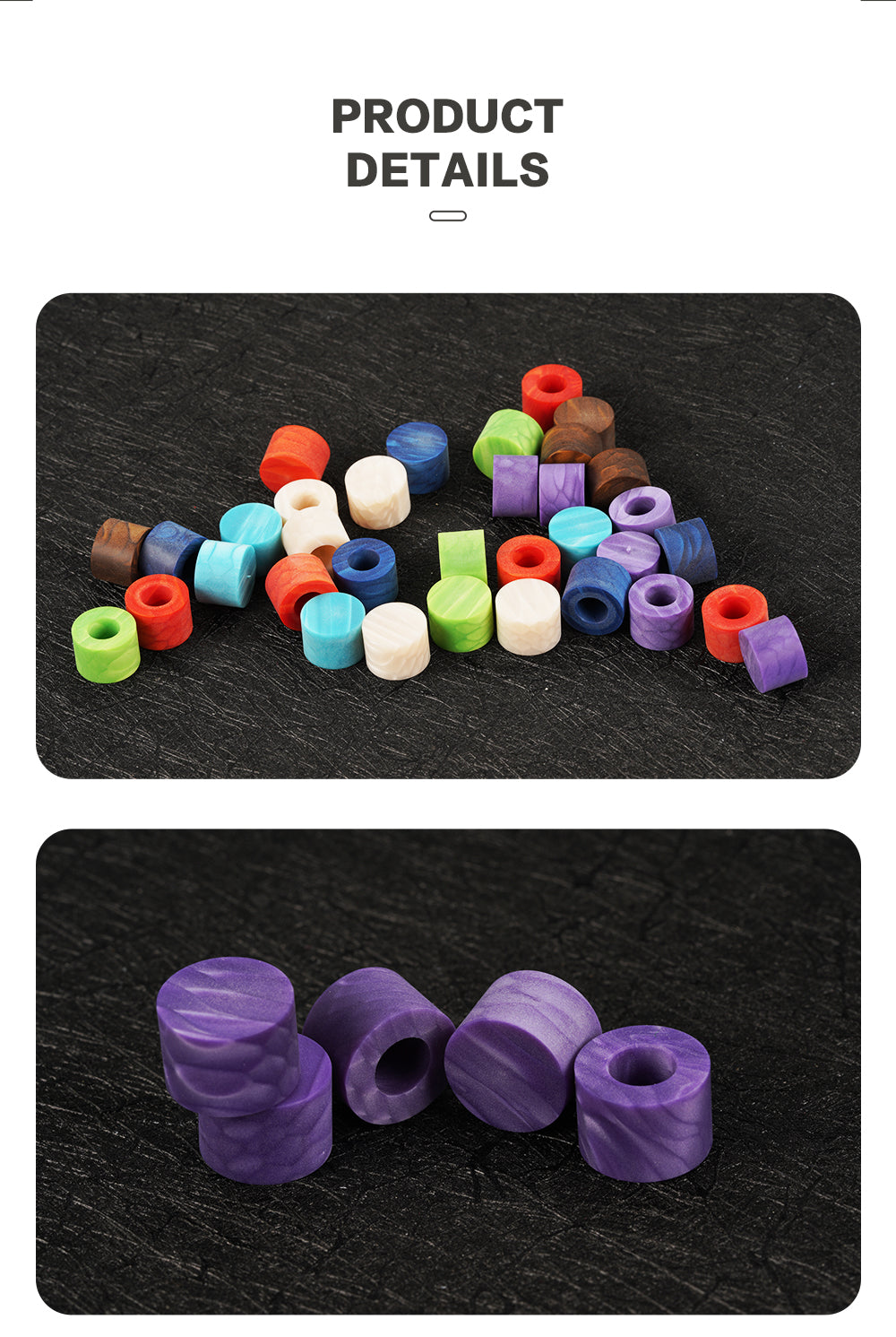 Juma Dragon Rainbow Ferrule - 10mm