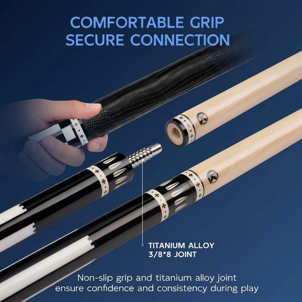 Konllen K-GW1 - Maple Shaft With Carbon Tube Inside - 12mm