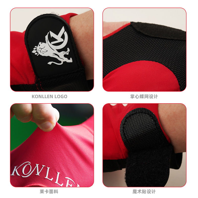KONLLEN Billiards Gloves for Left Hand/Right Hand L/XL - 02 Lycra series