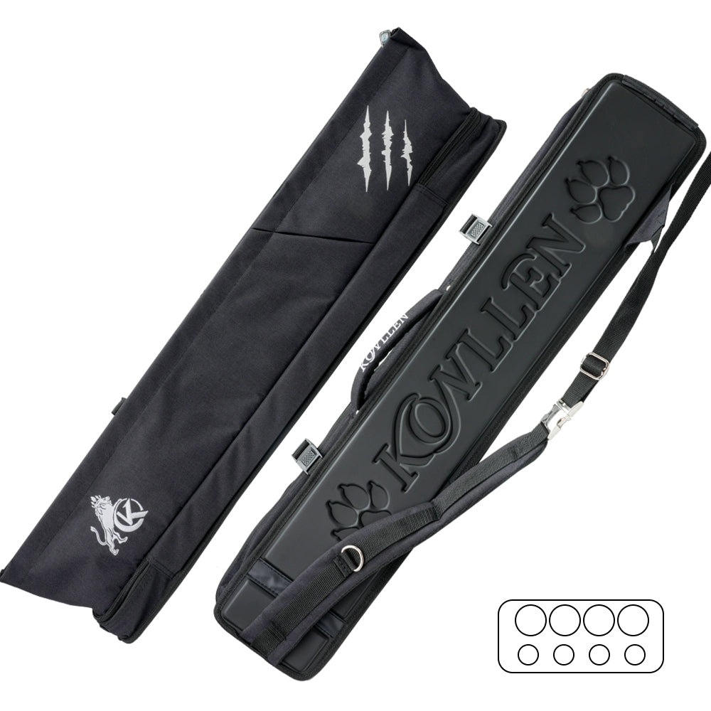 High Capacity canvas Soft Case - 3 Butts x 4 Shafts / - 4 Butts x 5 Shafts（USA）