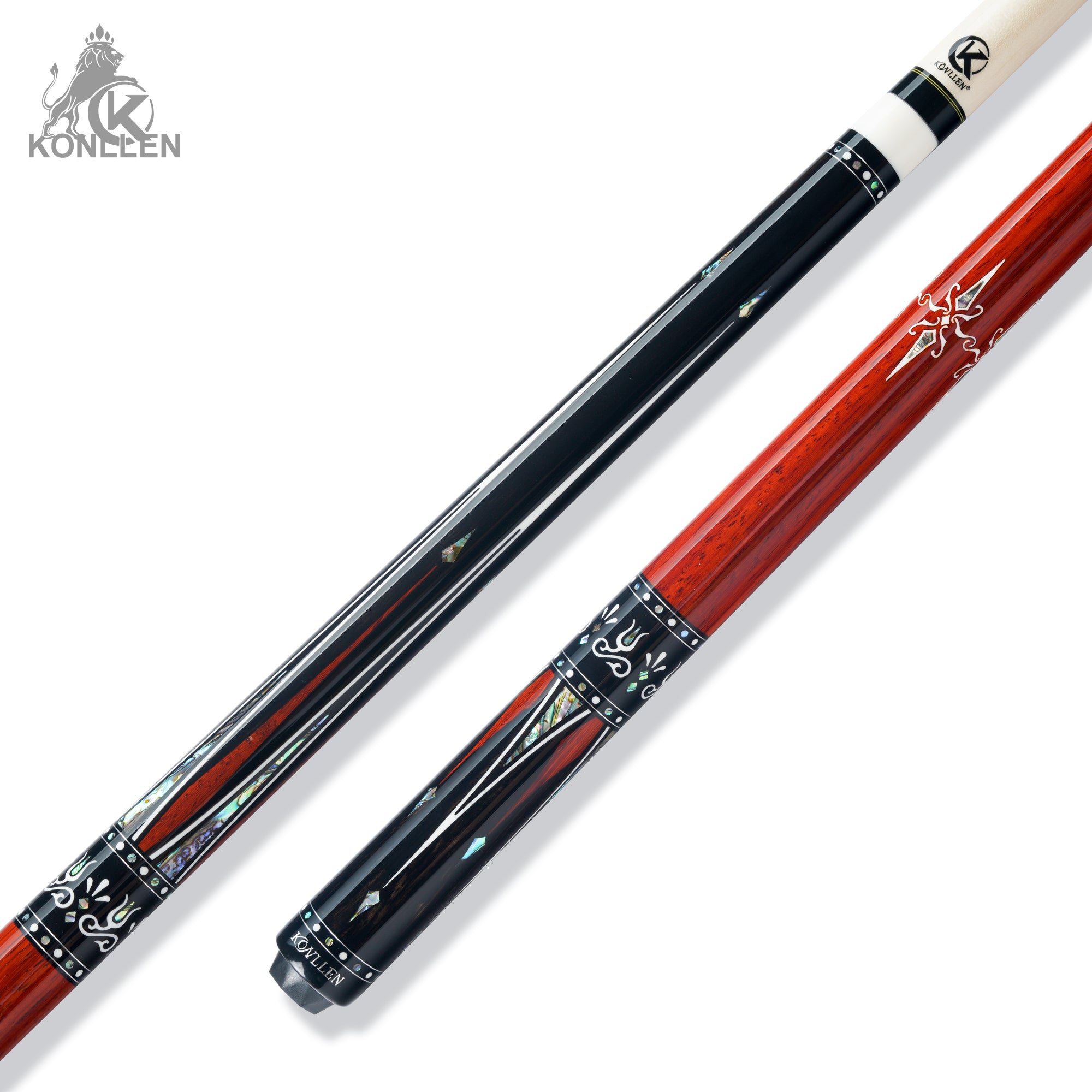 KONLLEN AK-01RF - Handmade Inlay -Carbon Shaft + Carbon Tube Inside Maple Shaft