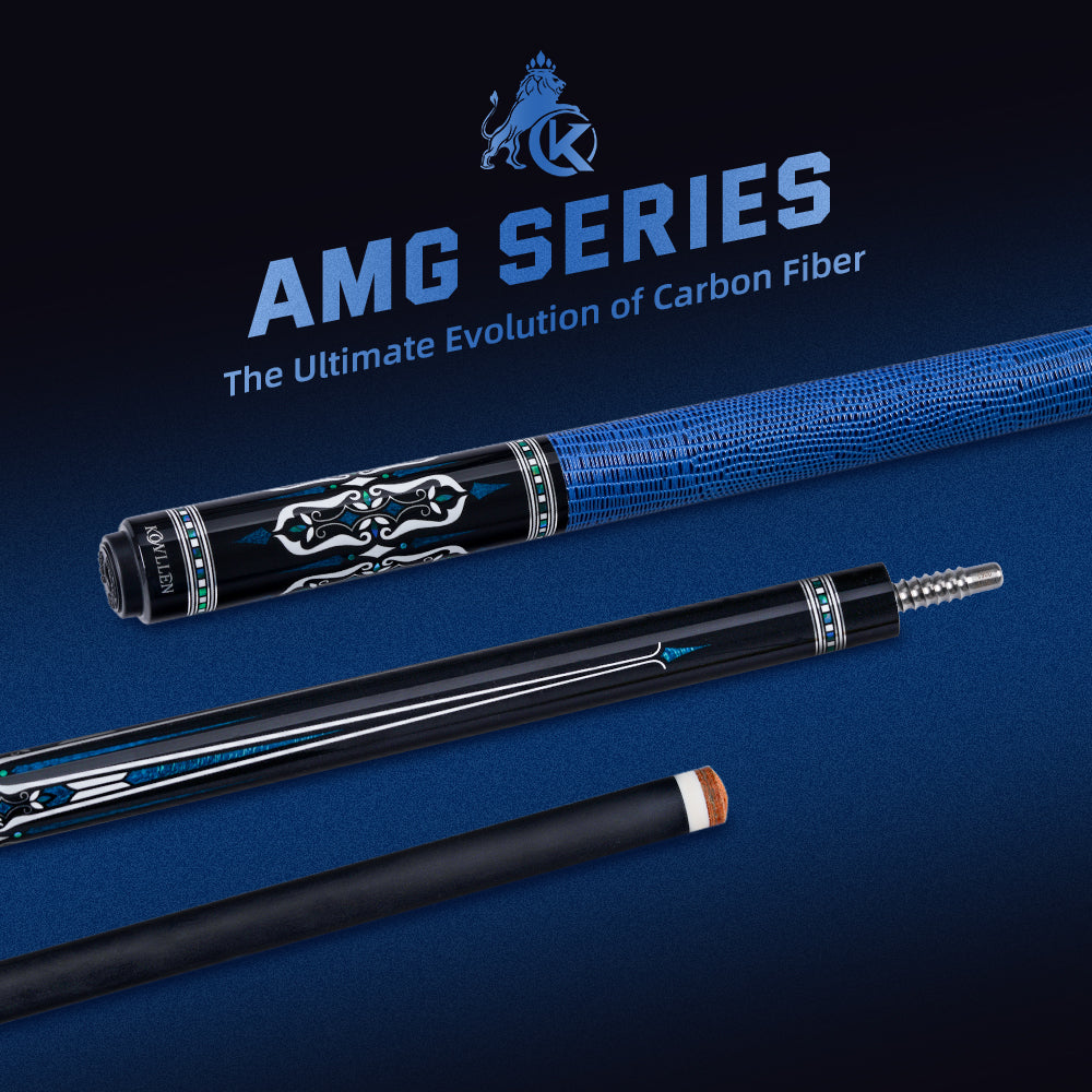 Konllen Spectra Series – Navy Sapphire Blue Pool Cue – AK-04F