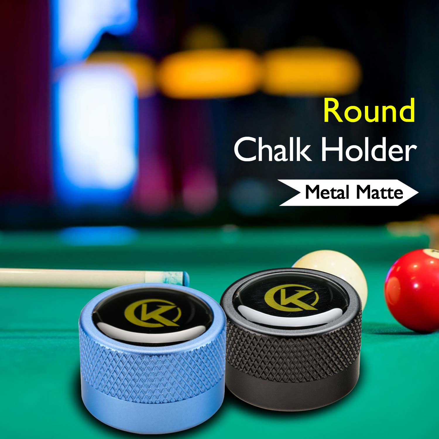 KL Round Chalk Holder – KONLLEN billiards
