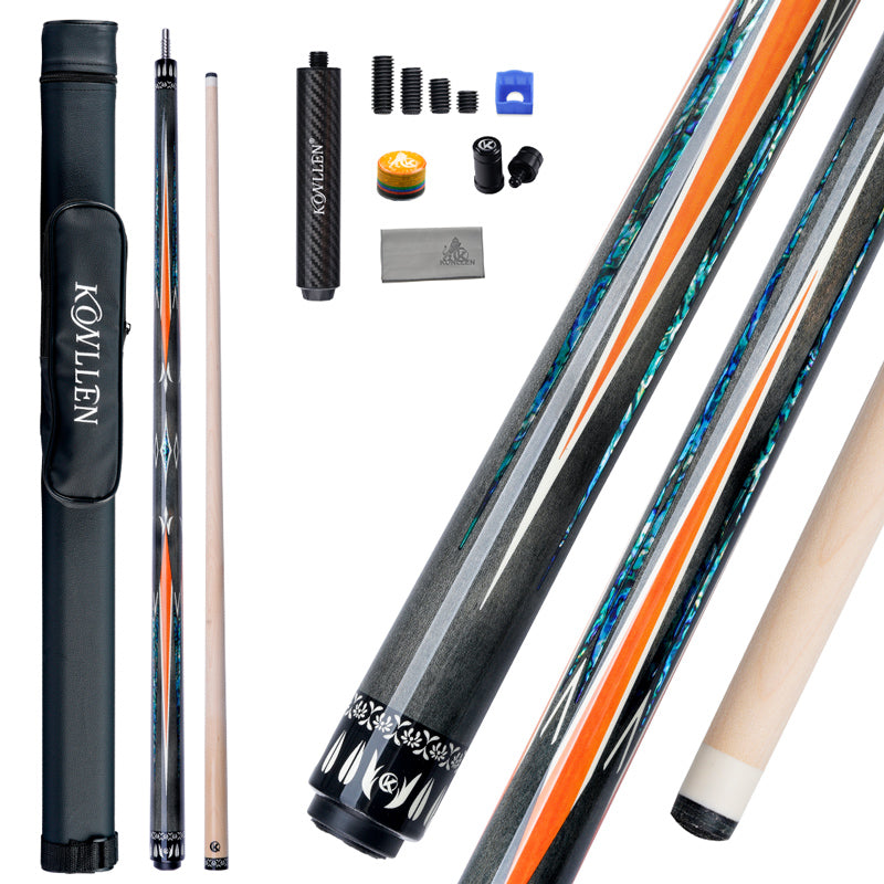 KONLLEN K-02 Low Deflection Maple Pool Cue