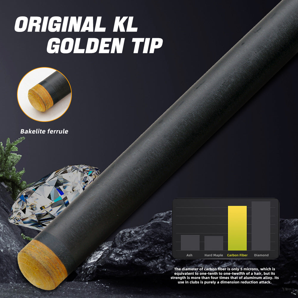 Konllen Carbon Fiber Shaft -Radial / Uniloc/ 3/8*10 Pin - 10.5