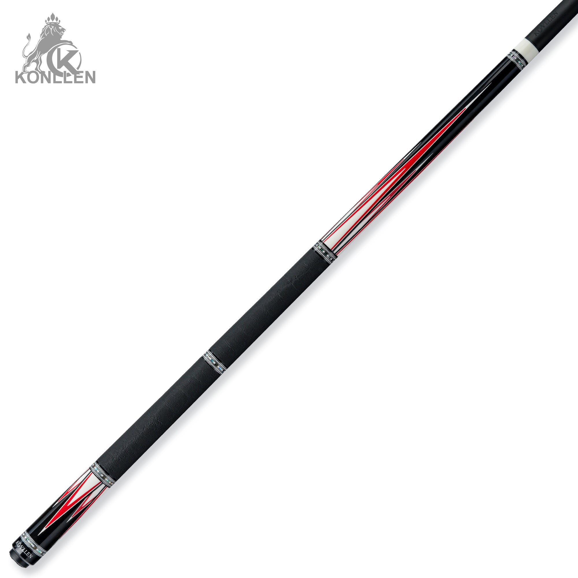 KONLLEN 2.0 Series AK75-001RF - Ebony Butt Sleeve With Abalone