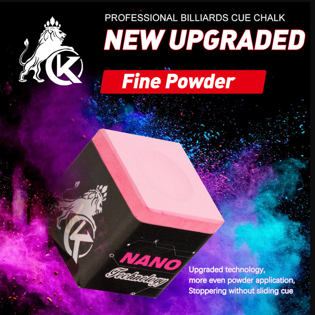 KL粉笔粉红色 (干)