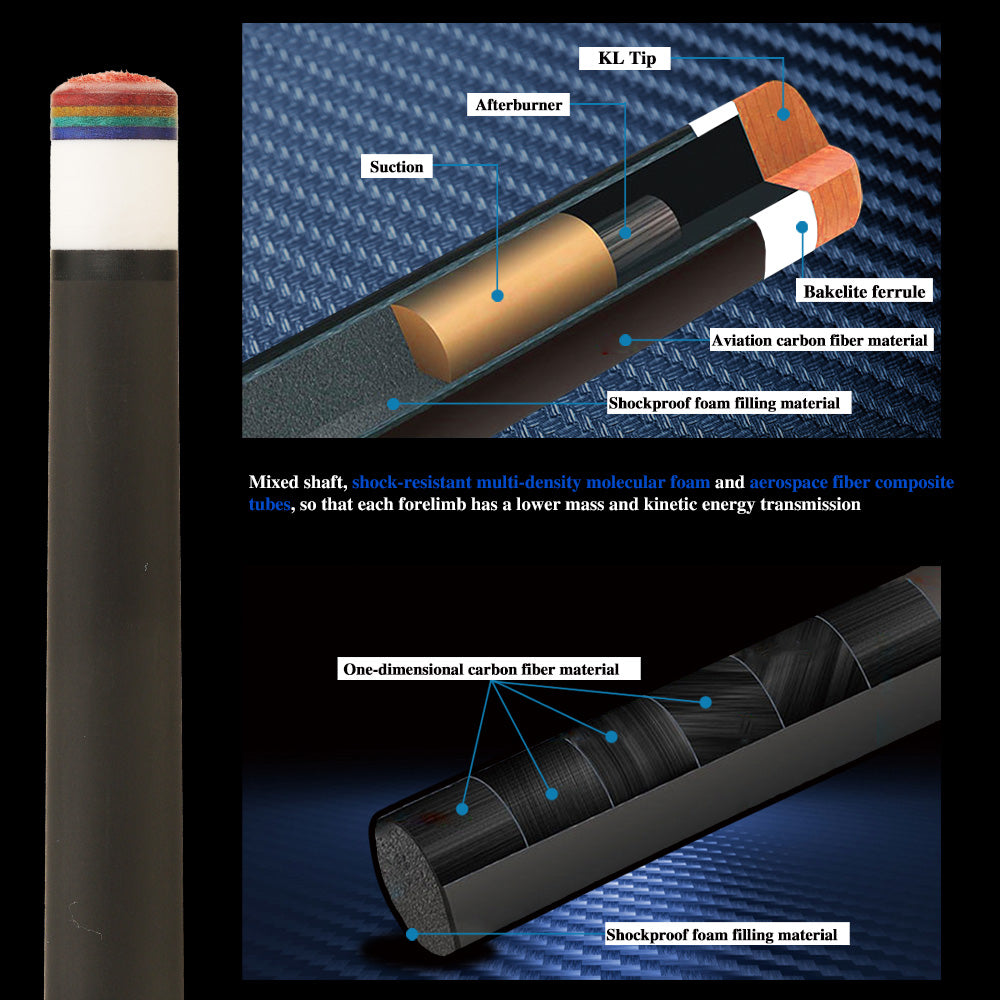 Konllen Single Carom Shaft 12mm