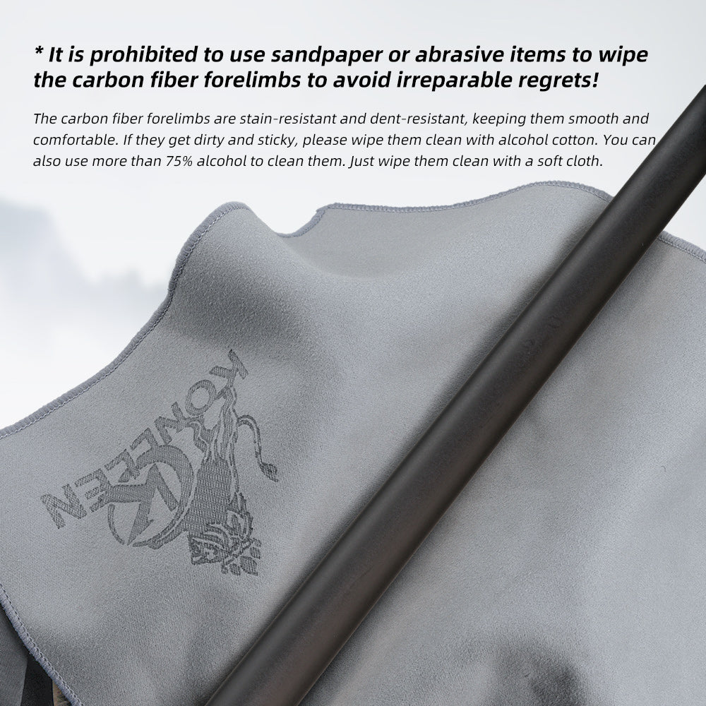 Konllen カーボンファイバーシャフト - ラジアル / ユニロック / 3/8*10 ピン - 10.5/11.5/12.5mm