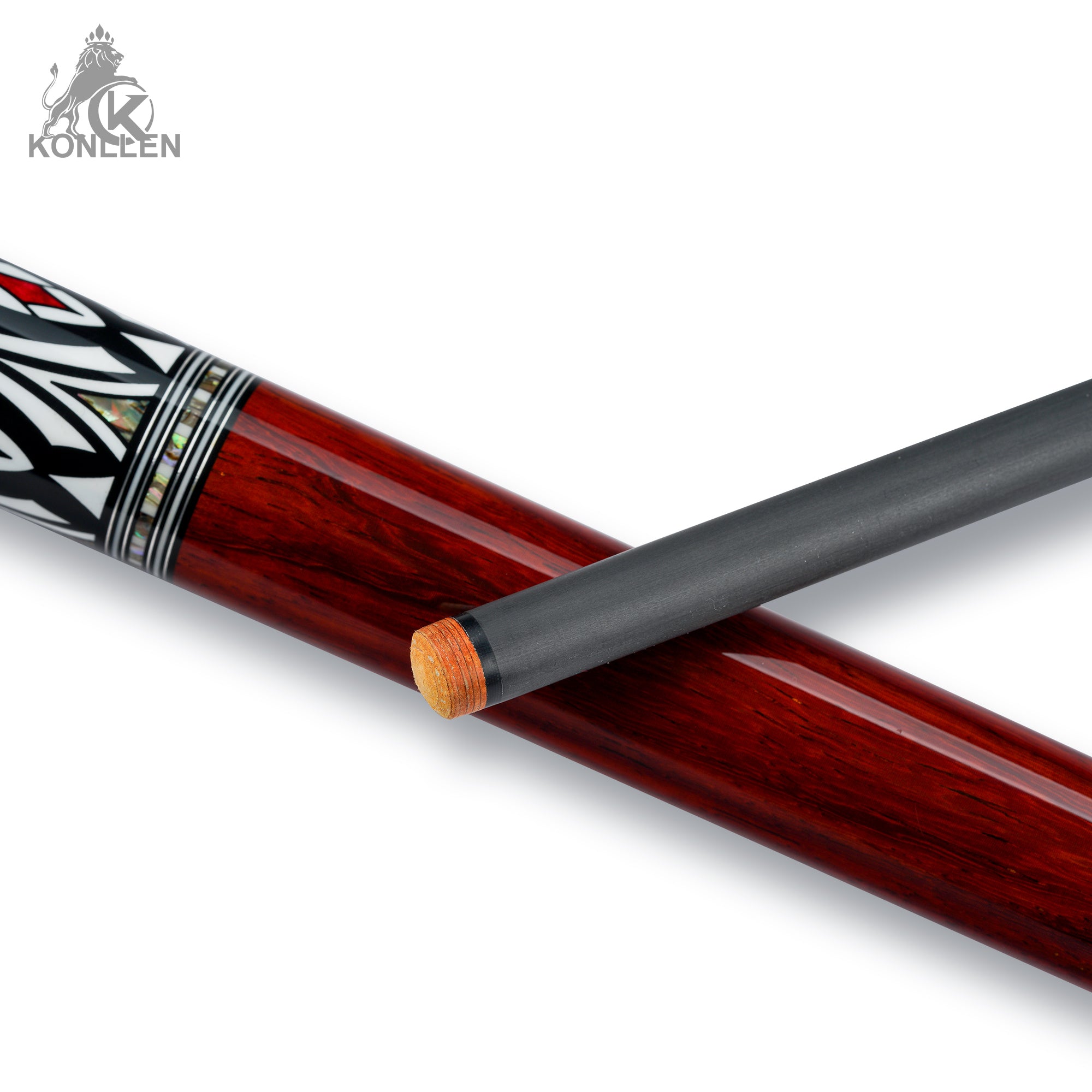 KONLLEN AK-AS-1F - Handmade Inlay - Red Rosewood Butt - 10.5mm / 11.5mm / 12.5mm