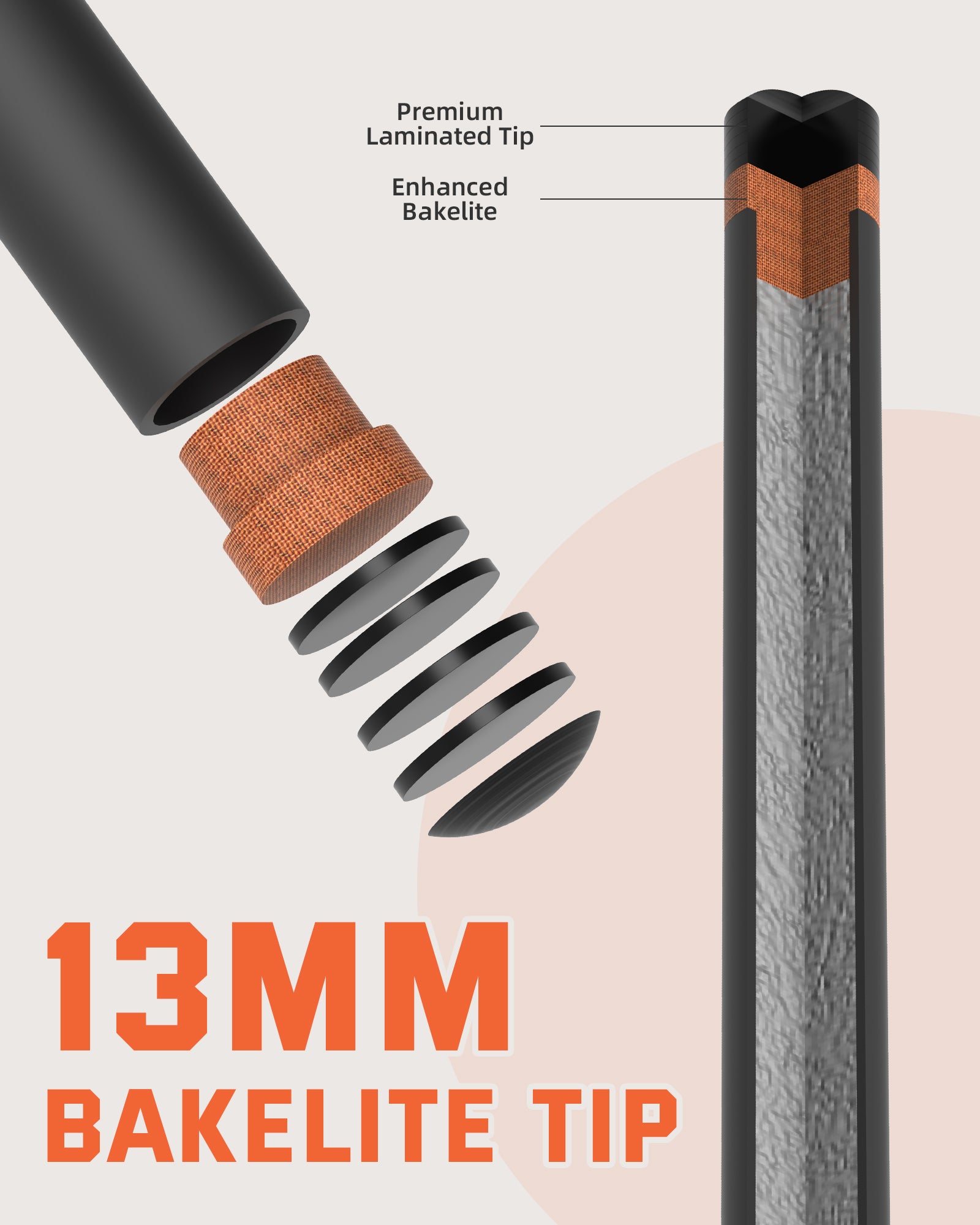 Konllen AK-BJ1 Break Jump Cue