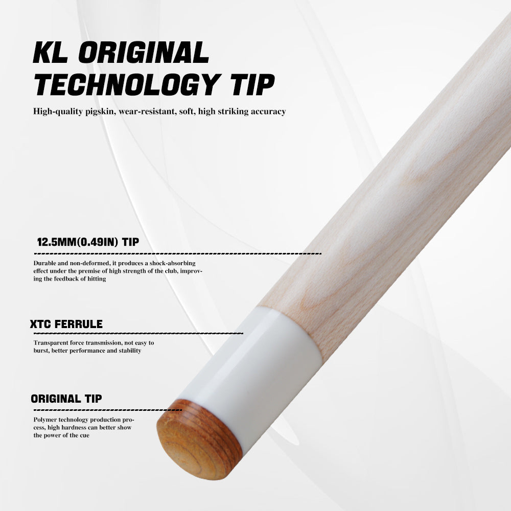 Konllen Maple Shaft for Radial Uniloc Joint 12.5mm with Black