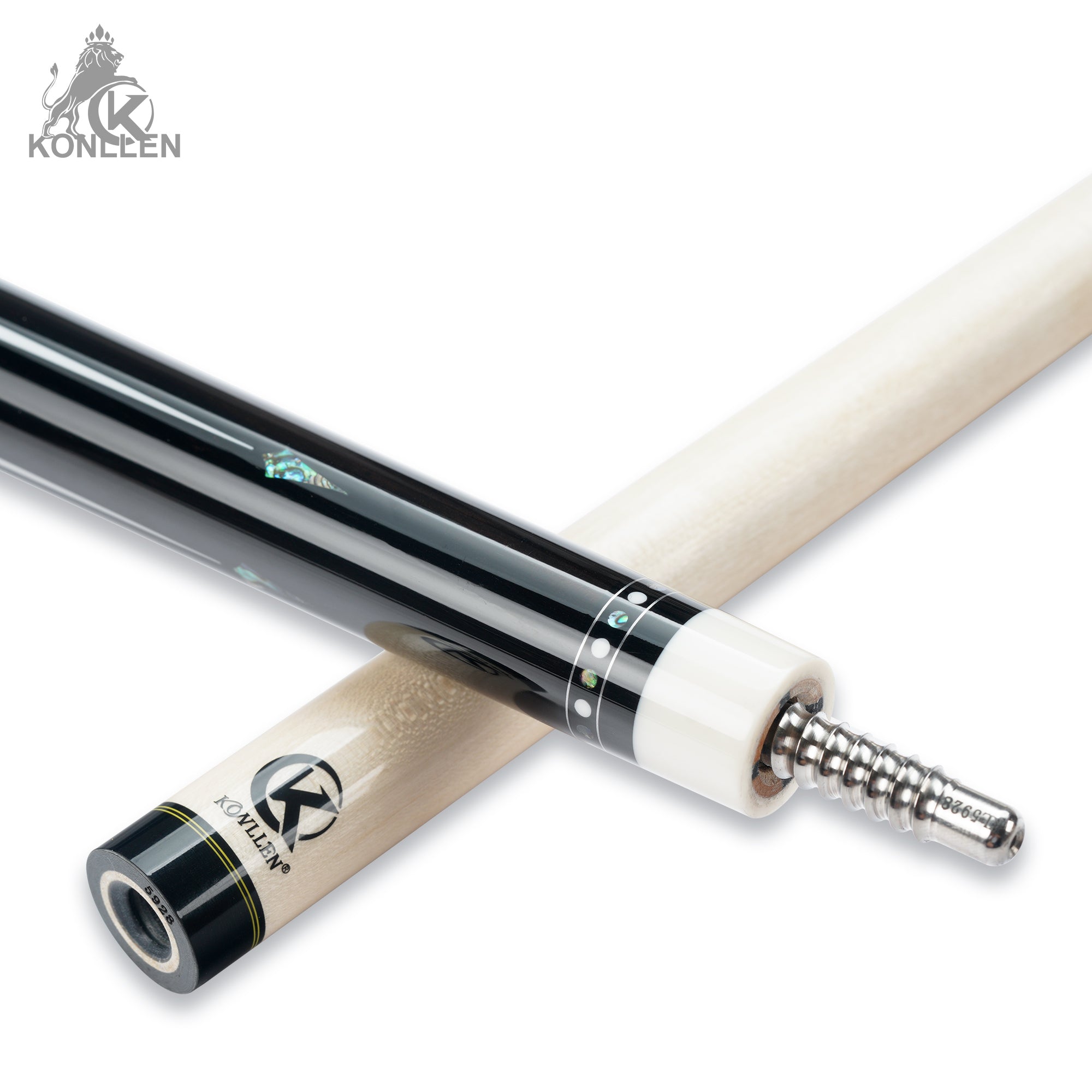 KONLLEN AK-01RF - Handmade Inlay -Carbon Shaft + Carbon Tube Inside Maple Shaft
