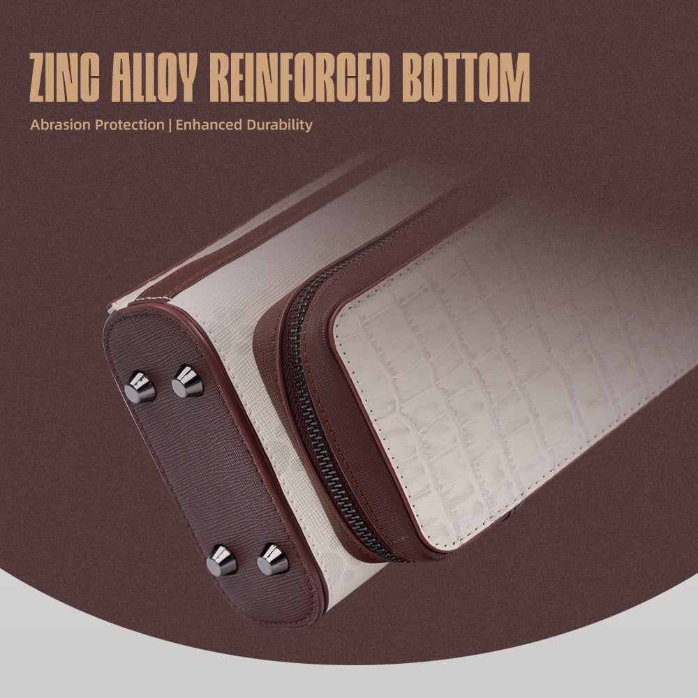 Konllen VintageLine Series 2x4 Pool Cue Case – 2 Butts & 4 Shafts