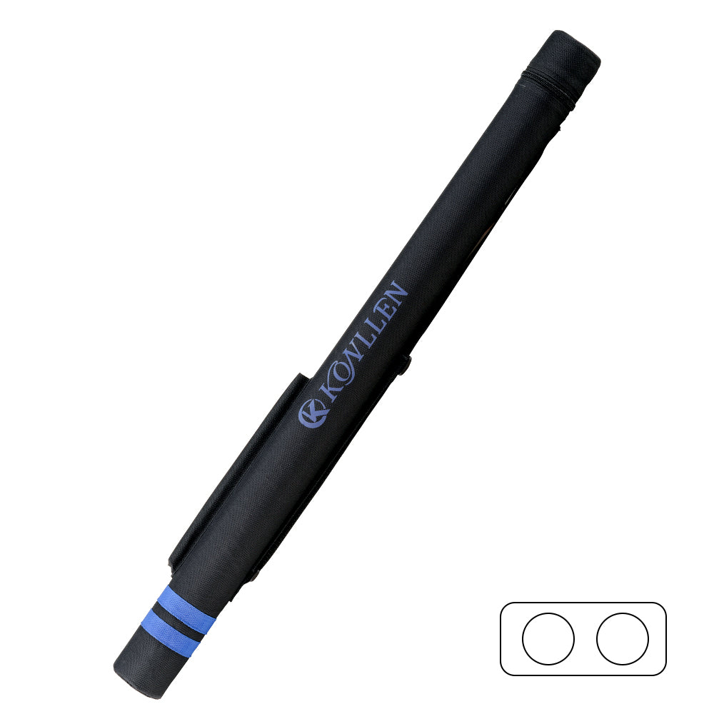 Canvas side pockets  hard case - 1 Butt x 1 Shaft