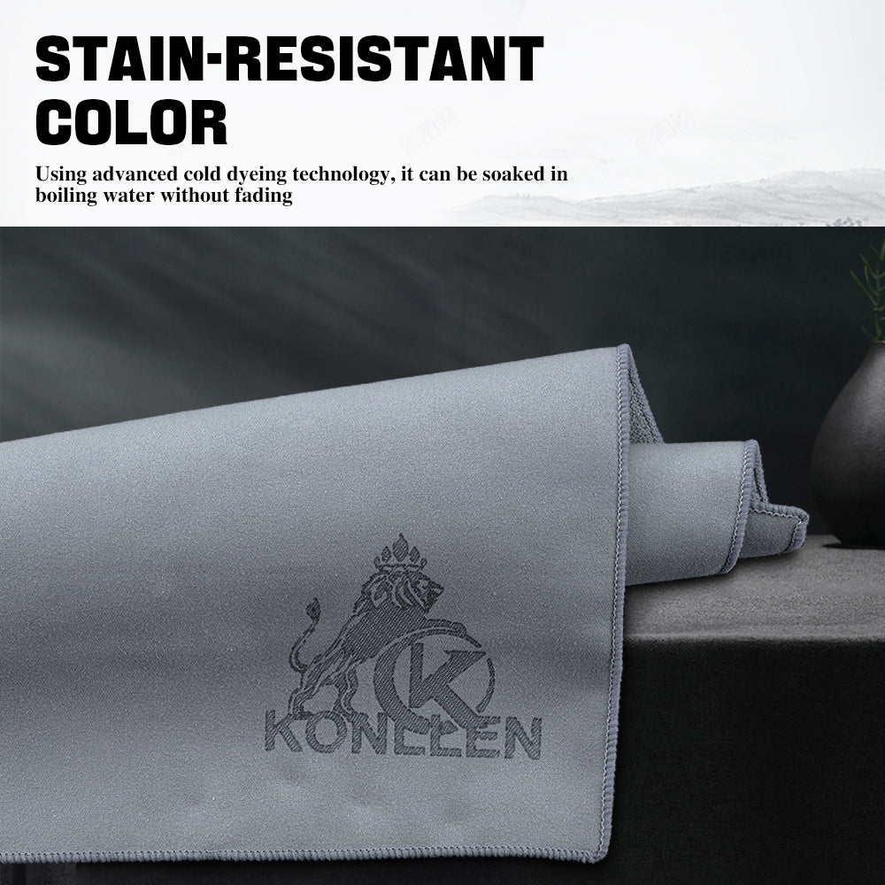 KONLLEN Billiards Cue Clean Towel - Suede 100% Cotton