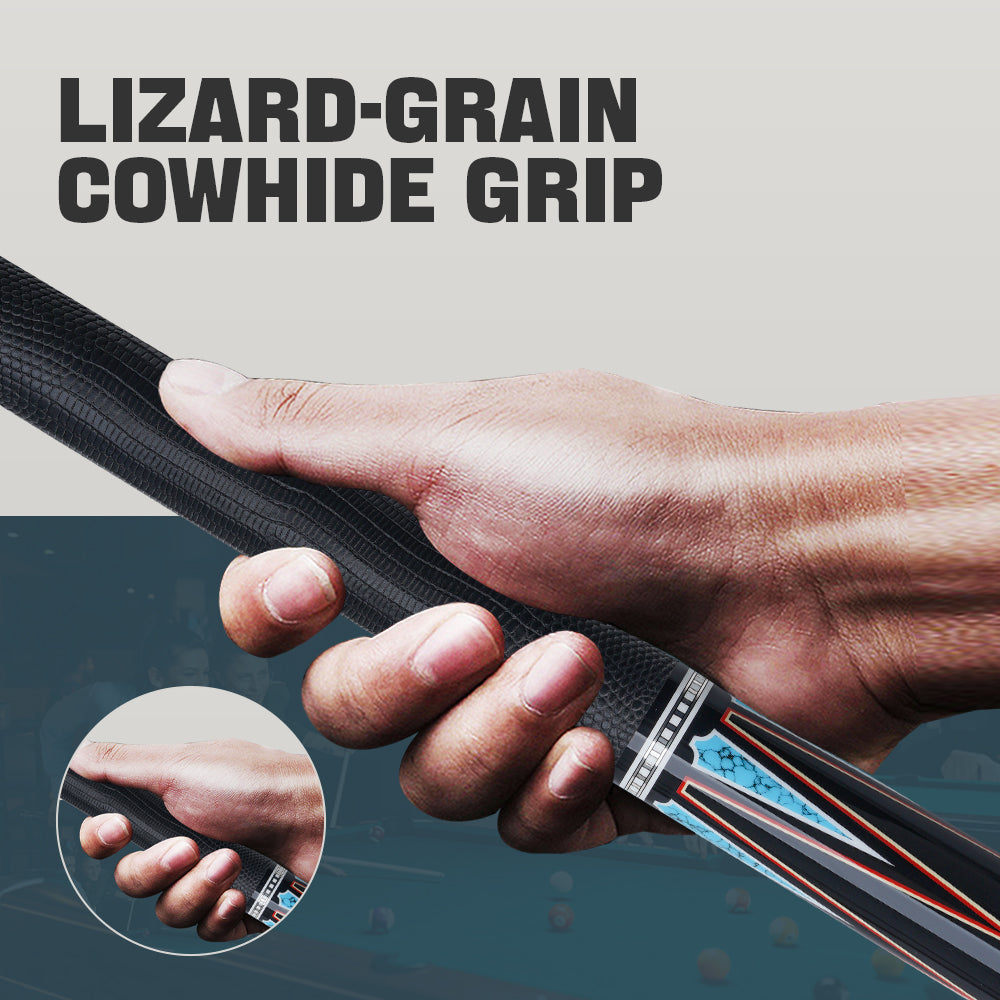 Konllen Spectra Series – Midnight Black / Celestial Blue Pool Cue