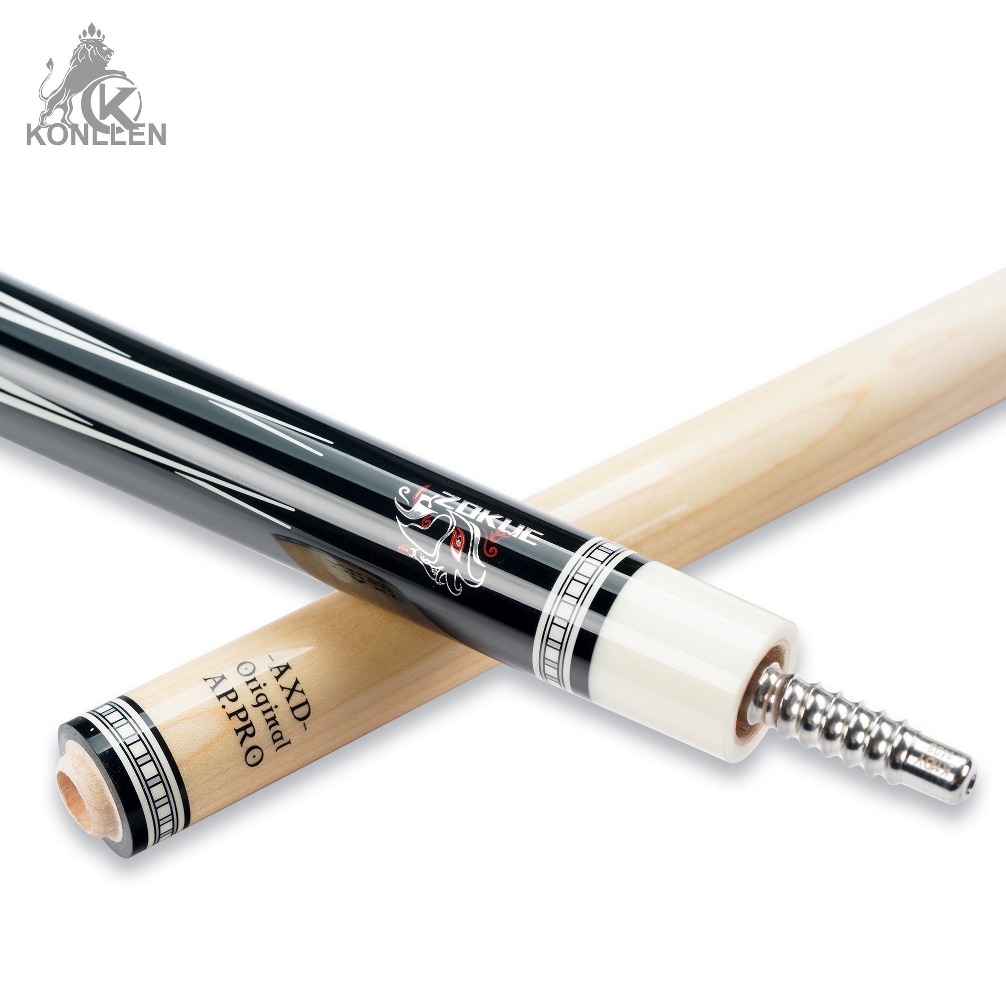 KONLLEN AK-D2 Maple Pool Cue | KONLLEN Billiards