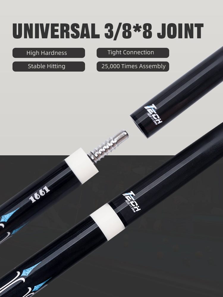 Single Pool Shaft - Radial Pin - 11.8mm