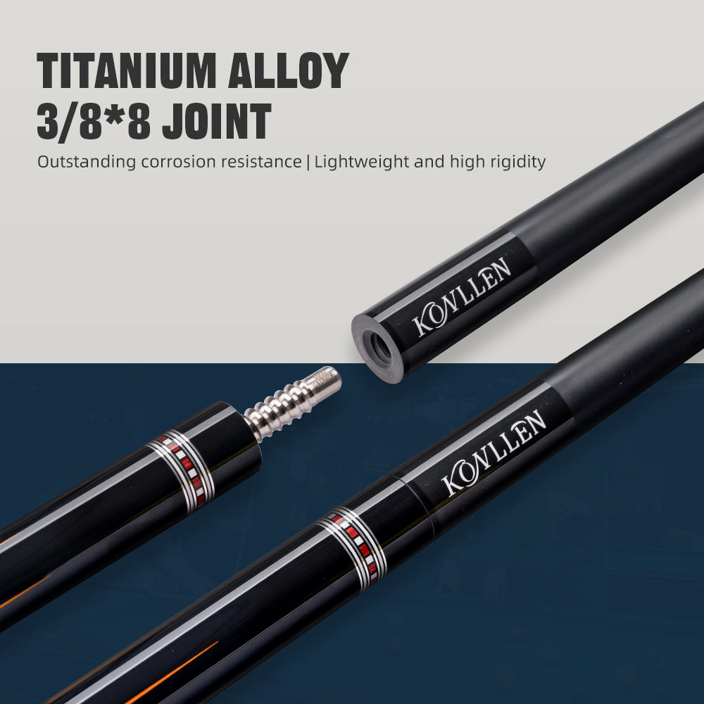 Konllen Kaleidoscope Series – Ember / Lychee-grain Cowhide Grip