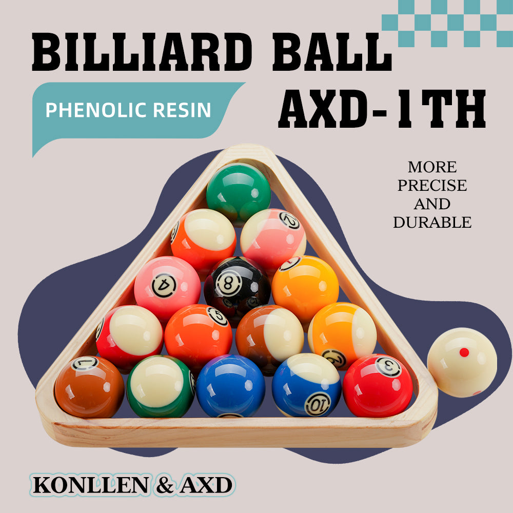 KONLLEN AXD-1TH Billiard Balls - 57.2mm | KONLLEN Billiards