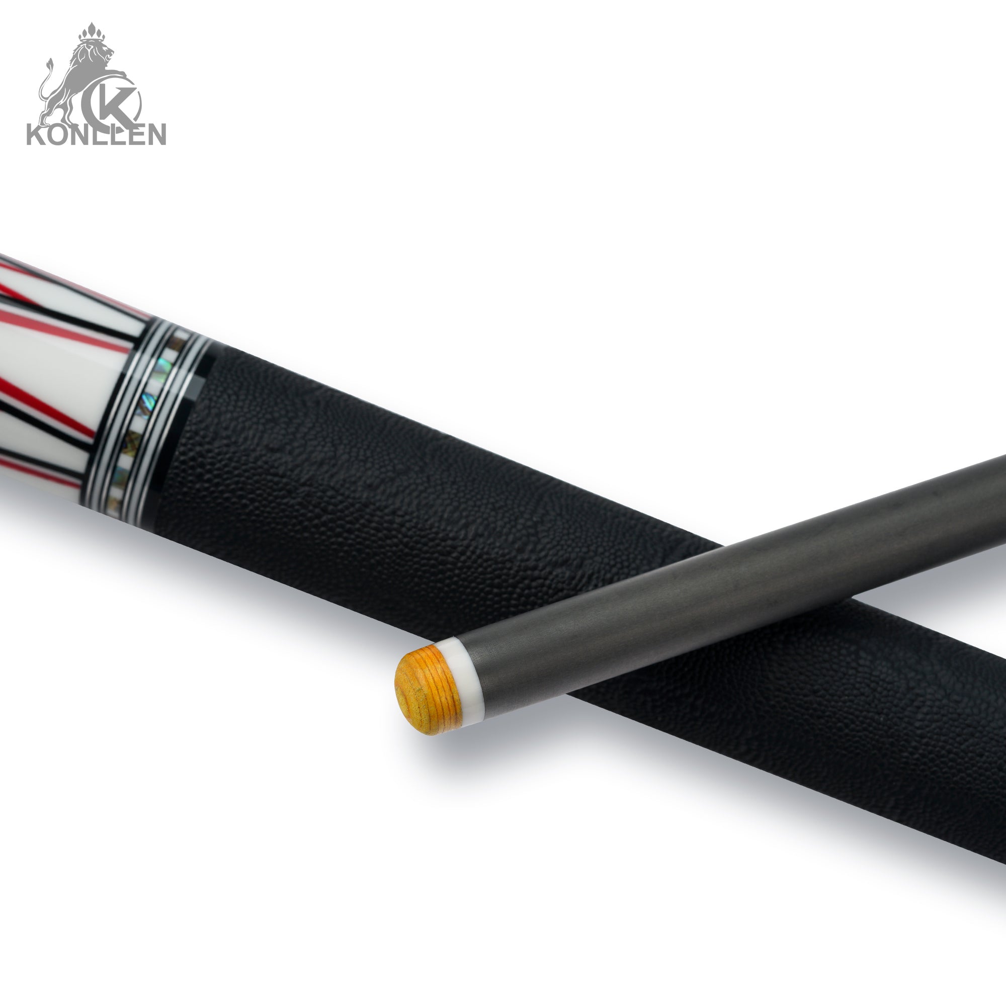 KONLLEN 2.0 Series AK75-001RF - Ebony Butt Sleeve With Abalone
