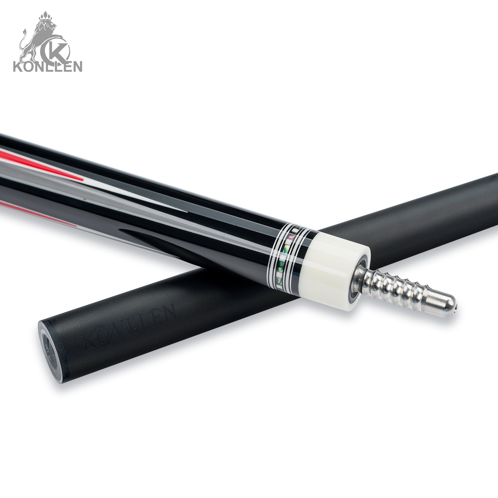 KONLLEN 2.0 Series AK75-001RF - Ebony Butt Sleeve With Abalone