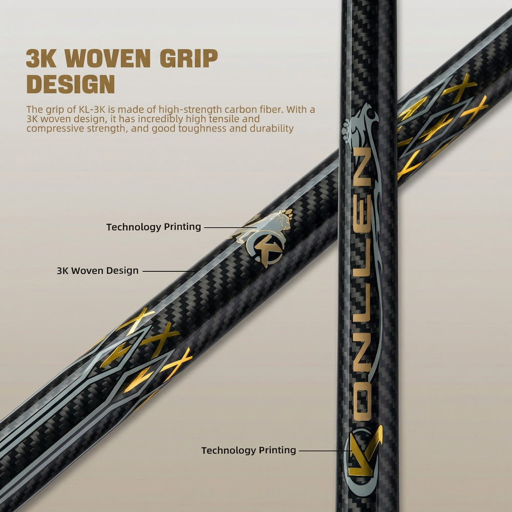 Konllen Dynasty Series Pool Cue – AK-3K - 12.5mm
