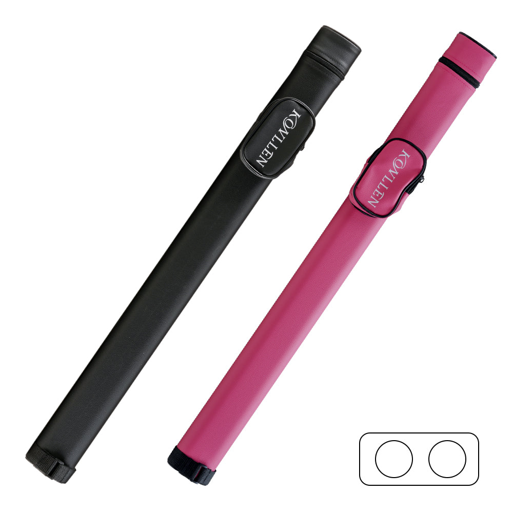 PU pink / black hard case - 1 Butt x 1 Shaft