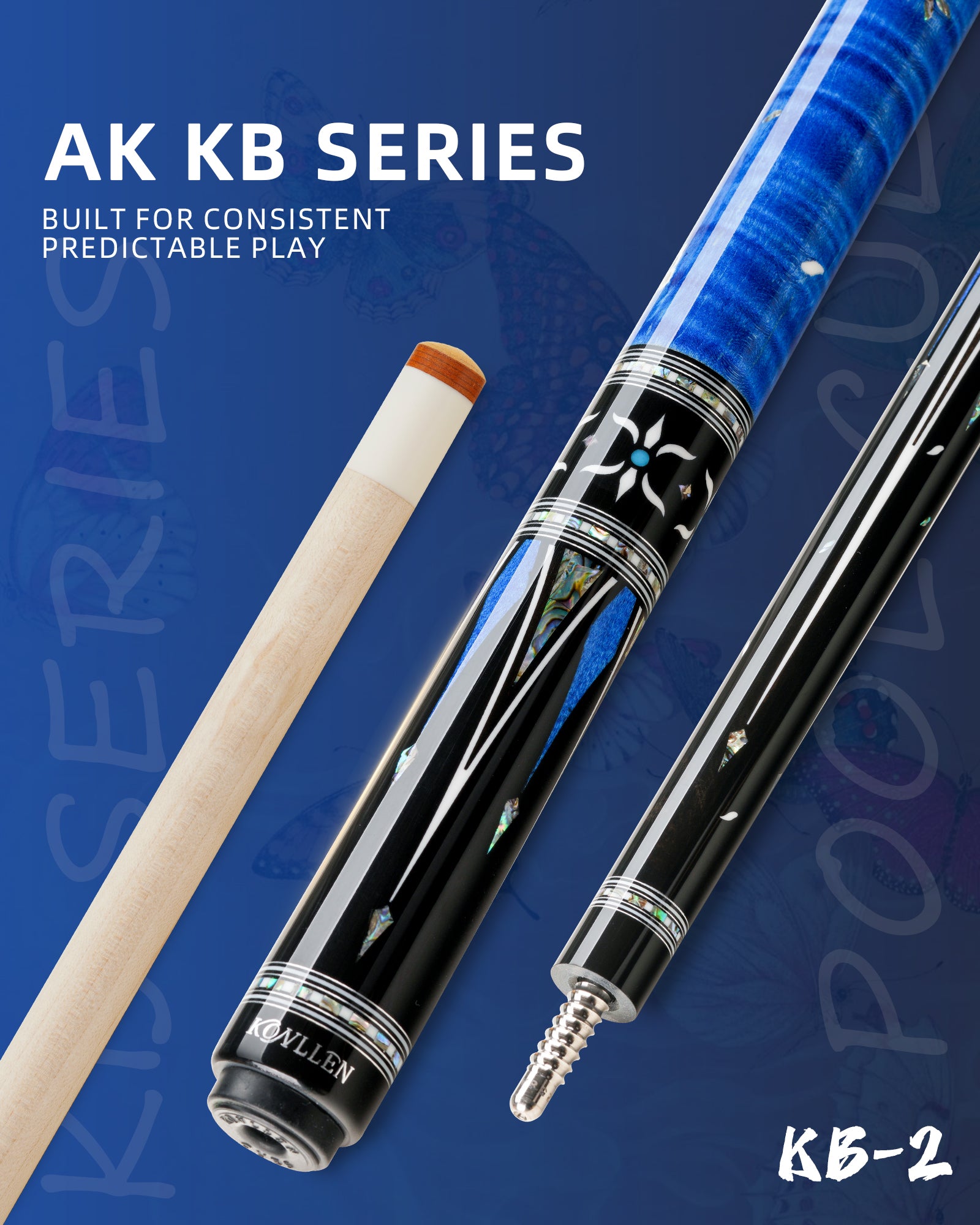 Konllen AK-KB-Blue | KONLLEN billiards