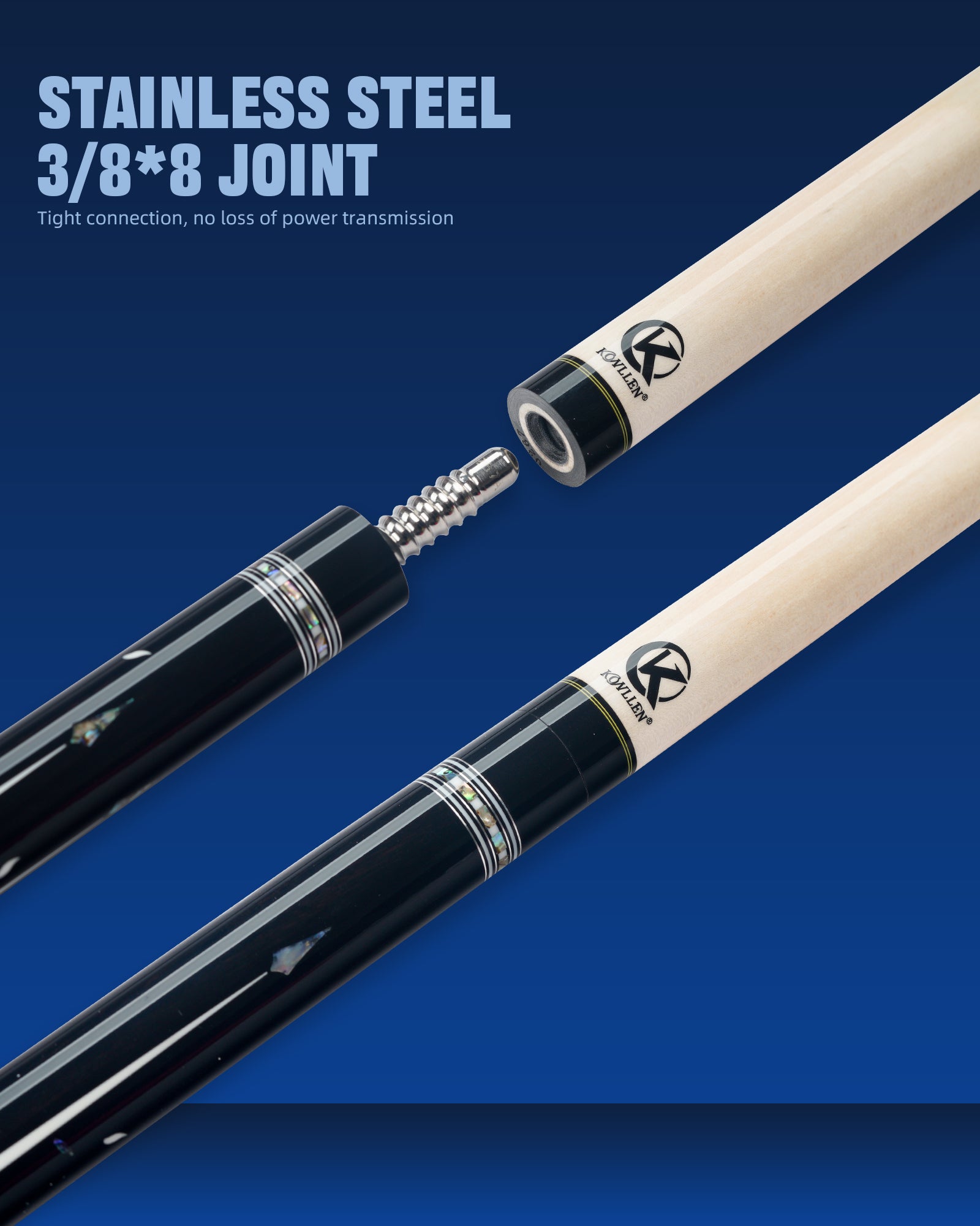 KONLLEN AMGシリーズ プールキュー 74cm Konllen AK-KB-Blue | KONLLEN billiards