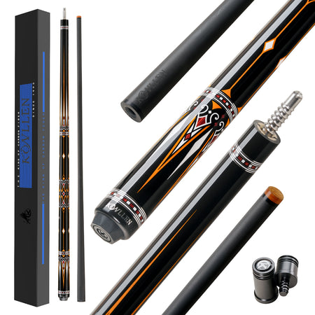 Konllen Kaleidoscope Series – Ember / No Wrap Pool Cue – AK-15F