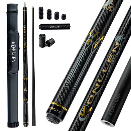 KONLLEN KL-3K カーボン KONLLEN 2.0 AK-3K Low Deflection Carbon Fiber Pool Cue with